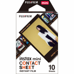product Fuji Instax Mini Contact Sheet Color Film - 10 sheets 